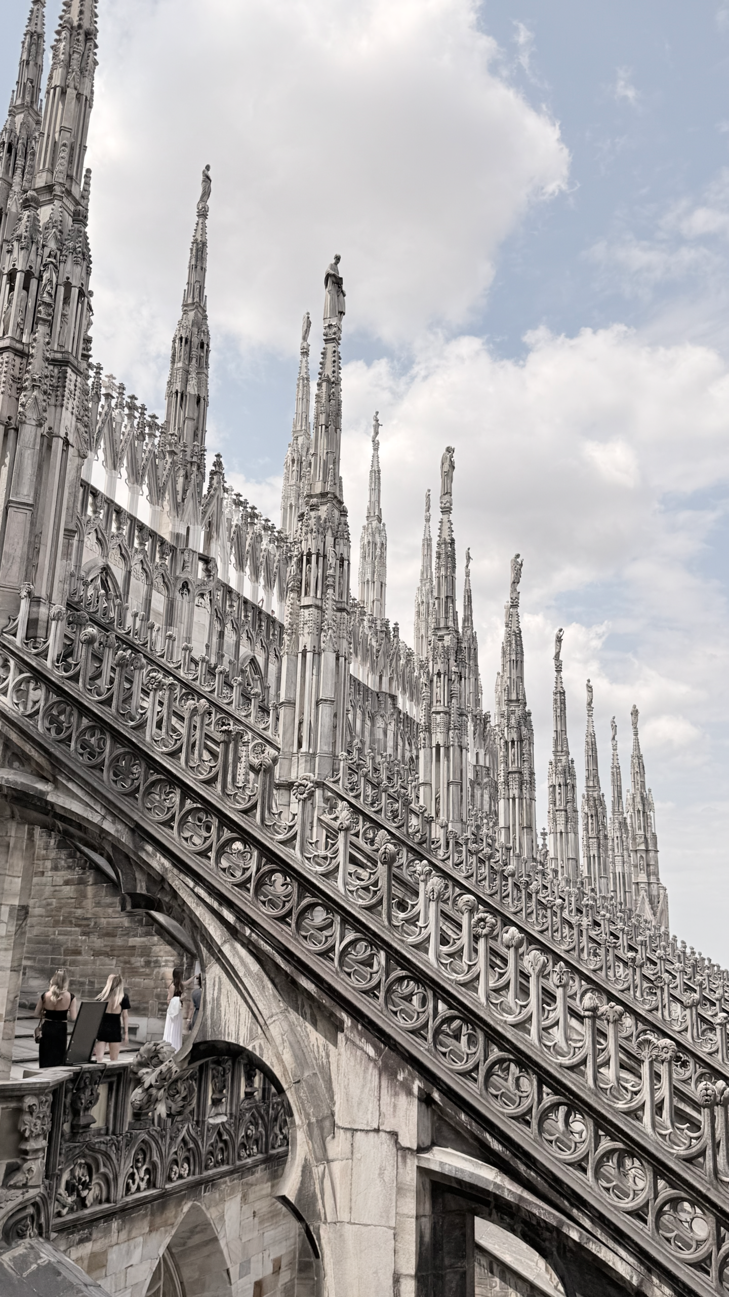 Kathedrale von Milan, 1386 – 1965, fast 600 Jahre Bauzeit.